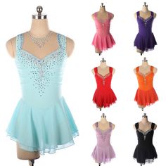 women's dance leotards with beading and sequins on them