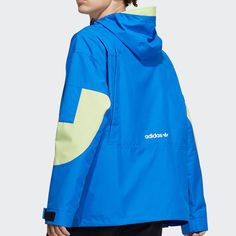 Men's adidas originals Logo Printing Colorblock Woven Sports Hooded Jacket Blue H07079 Mens Sports Jacket, Adidas Originals Logo, Sports Jacket, Adidas Men, Hooded Jacket, Adidas Originals, Color Blocking, Adidas, The Originals