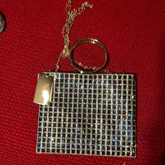 Beautiful Glitter And Blue Small Purse Blue Rhinestone Clutch Bag, Blue Glamorous Bags For Gifts, Glamorous Blue Bags With Rhinestones, Glamorous Blue Bags For Gifts, Glamorous Blue Formal Bag, Blue Rhinestone Evening Bag For Party, Blue Sequin Evening Bags, Glamorous Blue Rectangular Bags, Blue Glamorous Party Bag