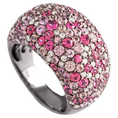 RING Gold 18KT Diamond 76-Bril.Cut-0,92 ct G/SI1 PINK SAPPHIRE 96-3,4 ct SPINEL 46-0,92 ct Weight: 12,75 grams. Luxury Pink Multi-stone Sapphire Ring, Luxury Pink Diamond Gemstone Ring, Pink Multi-stone Sapphire Diamond Ring, Pink Sapphire Multi-stone Ring With Diamond, Pink Multi-stone Sapphire Ring With Diamond, Luxury Pink Sapphire Ring With Pave Setting, Luxury Pink Diamond Ring With Pink Sapphire, Luxury Pink Pink Sapphire Diamond Ring, Luxury Pink Diamond Ring With Single Cut Diamonds