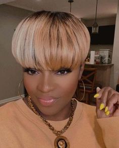 Pixie Cut Blonde Mix Bronw Black Human Hair Wig Short Straight Brazilian Hair US, #AD, ##Brazilian, #ADVERTISEMENT, #Straight, #Short, Short Hairstyle Women, Kort Bob, Stylish Short Hair, Curly Bob Wigs, Short Hair Wigs, Pixie Cut Wig, Short Straight Hair, Hairstyle Women, Short Pixie Cut