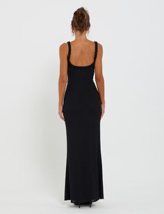 RAYLA DRESS - BLACK Sleeveless Black Bodycon Dress For Gala, Black Dress With Flattering Silhouette For Gala, Black Dresses With Flattering Silhouette For Gala, Black Maxi Length Bodycon Evening Dress, Black Maxi Bodycon Evening Dress, Black Maxi Dress With Flattering Silhouette For Evening, Festival Jacket, Prom Outfits, New Pant