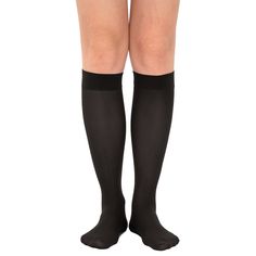 PRICES MAY VARY. 【One Size Fits All】：This is a super extendable trouser socks made in the high elasticity nylon spandex blend. The soft and comfortable material is durable and naturally breathable. The advantage of high elasticity makes the knee highs stretch better, allowing one size fits all. 【Various Colors】: The knee highs is made in classic and popular colors of black, white, nude, navy, desert, brown and khaki, which makes your outfit ingenious and unique. It’s lightweight, super soft and Black Stretch Nylon Knee-high Socks, Black Knee-high Nylon Socks, Black Stretch Mid-calf Legwear, Black Nylon Knee-high Socks, Solid Mid-calf Stretch Hosiery, Mid-calf Solid Color Stretch Hosiery, Fitted Black Mid-calf Legwear, Fitted Nylon Socks, Black Elastic Knee-high Socks