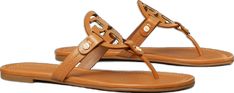 Classic Tan Sandals For Spring, Luxury Tan Sandals For Spring, Designer Sandals With Leather Footbed For Spring, Casual Calf Leather Sandals With Leather Footbed, Designer Leather Footbed Sandals For Spring, Casual Flat Heel Calf Leather Sandals, Casual Calf Leather Sandals For Spring, Tan Leather Casual Sandals, Casual Calf Leather Sandals With Flat Heel