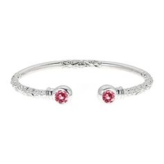 This bangle can will be fabulously personalized with your birthstone. This solid sterling silver bangle features beautiful rounded ends which embrace your birthstone. These are sure to be a hit in any season! A perfect gift! - MADE IN USA - Solid .925 Sterling Silver - Bright and Shinning CZ Stones - This bangle weights approximately 35 grams. Weight varies depending of the size. - This listing is for one bangle only. - Bangle Thickness is approximately 4 mm. Sterling Silver Round Bracelet With Birthstone For Anniversary, Sterling Silver Birthstone Bracelet For Anniversary, Silver Birthstone Bangle Jewelry, Anniversary Sterling Silver Bracelet With Birthstone, Sterling Silver Gemstone Bangle For Anniversary, West Indian Bangles, Personalised Bangle, Bangles Indian, Sterling Silver Bangle