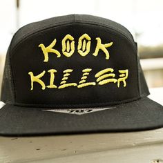 Wear This And Pull Up On The Kook Who Came In With His Weekend Warrior Foam Board And One Thousand Shaka Stickers On His Land Rover. He Should Return His Board Back To Costco And Get Him A Beach Chair Where He Belongs. Kook Killer, Surfing Surf, Hawaii, California, Beach, Waves, Meme, Funny, Comedy Embroidered Trucker Hat The Size Is An Adjustable Trucker Hat Snapback That Adjusts From Sizes 6 5/8" To 7 5/8". I Embroidered This Item Myself So The Price Is Set. Thanks For Looking! Yellow Cotton Trucker Hat With Curved Brim, Yellow Flat Brim Snapback Hat For Summer, Casual Yellow Trucker Hat With Short Brim, Yellow Flat Bill Hat, One Size Fits Most, Casual Yellow Short Brim Trucker Hat, Yellow Flat Bill Hat, Yellow Adjustable Trucker Hat With Flat Brim, Yellow Adjustable Snapback Hat With Flat Brim, Yellow Snapback Hat With Flat Brim