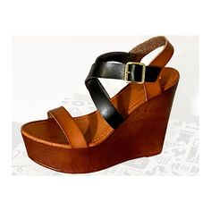 Bamboo Woobery-08 Womens Black Wedge Sandals By Activewearhub Color Black Women Wedge Sandals Wedge Heels 5 Inches Platform 2 Inches Trendy Wedge Sandals With Wooden Heel, Brown Wedge Sandals With Removable Insole, Trendy Brown Wedge Sandals With Heel Strap, Trendy Brown Wedge Sandals With Round Toe, Trendy Brown High Heel Wedge Sandals, Brown Wedge Sandals With Heel Loop For Vacation, Brown Closed Toe Wedge Sandals With 4-inch Heel, Trendy Brown Wedge Heel Sandals, Trendy Brown Wedge Sandals