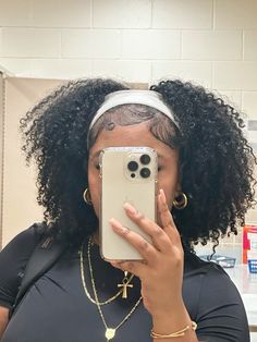 Natural Hairstyles For Nurses, Natural Hairstyles For Black Women 4a 4b, Headband 4c Hairstyles, Cute Natural Hairstyles Type 4, Grown Natural Hairstyles, Natural Hairstyles For Black Women With Bangs, Short Headband Hairstyles, Headband Natural Hairstyles, Medium Length Wash And Go Natural Hair