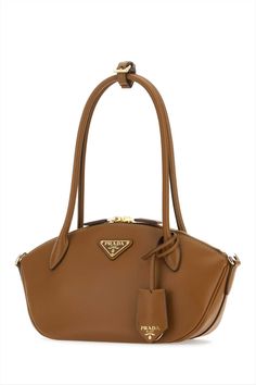 Caramel Leather Small Handbag from Prada Brown Calf Leather Satchel With Gold-tone Hardware, Luxury Brown Bags With Gold-tone Hardware, Brown Saffiano Leather Satchel With Top Handle, Brown Saffiano Leather Top Handle Satchel, Luxury Light Brown Shoulder Bag With Gold-tone Hardware, Brown Saffiano Leather Satchel With Detachable Handle, Luxury Light Brown Bag With Gold-tone Hardware, Luxury Light Brown Bags With Gold-tone Hardware, Brown Saffiano Leather Satchel With Detachable Strap