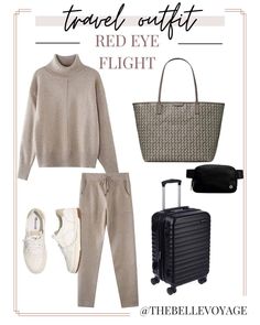 7 Cute and Comfy Airplane Outfit Ideas: What to Wear on a Plane Overnight Airplane Outfit, Travel Wear For Women Airplane, Overnight Travel Outfit, Business Casual Airport Outfit, What To Wear On A Plane, Airport Outfit Comfy Long Flight, Airplane Outfit Comfy, Cute Airplane Outfit, Plane Outfit Airport Style Comfy