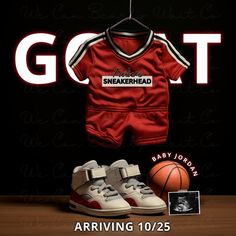 Demo link: https://www.corjl.com/d/ODOEP Let your loved ones on social media know that a future sneakerhead or the greatest of all time (GOAT) is on the way with a sports themed baby reveal. This basketball baby announcement is also digital, self-editing, and perfect for all shoe lovers. Enjoy! Our self-editing Greatest of All Time basketball themed pregnancy/baby announcement is the greatest of all time! Share your little GOAT today :) Please be aware that you will NOT receive a physical copy o Basketball Baby Announcement, Basketball Baby, Greatest Of All Time, New Baby Announcements, Baby Reveal, Baby Sneakers, Sports Theme, Shoe Lover, Pregnancy Announcement