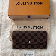 Reposhing This Item. New With Tags. Comes With Dust Bag And Box. Authentic Brown Clutch Wallet With Dust Bag, Brown Wallet As A Gift, Elegant Brown Wallet With Original Box, Designer Brown Clutch Wallet, Louis Vuitton Wallet Women, Louis Vuitton Checkbook Wallet, Louis Vuitton Wallet Women Black, Wallet Louis Vuitton Official, Louis Vuitton Men’s Wallet