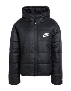 techno fabric, quilted, print, brand logo, solid color, hooded collar, single-breasted , long sleeves, cuffs with elastic, internal padding, zipper closure, multipockets, pocket with zipper, with elastic bottom, lifestyle, single-breasted jacket , Color: Black , Size: L Nike Winter Jackets, Black Nike Jacket, Jackets Nike, Pink And Black Nikes, Nike Girl, Nike Coat, Nike Puffer Jacket, Jacket Nike, Nikes Girl