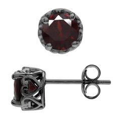 PRICES MAY VARY. Garnet gems, in so many colors, have a vitreous luster, with 6.6 to 7.75 on the Moh’s scale of hardness. Garnet: everyday wear in a different color everyday Victorian inspired silver jewelry; antique English styles from 1830s to 1890s which influenced the world We ship Silvershake 6mm Round Natural Garnet Black Rhodium Plated 925 Sterling Silver Victorian Style Stud Post Earrings in anti-tarnish protection, reinforced gift boxes with satin-style pouch with a guarantee period far Women Business Attire, Signature Necklace, Womens Earrings Studs, Women Business, Sparkly Things, Black Rhodium, Girly Stuff, Business Attire, Earrings Collection