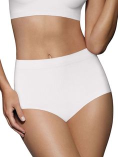 Bali One Smooth U All-Over Smoothing Brief.Details: Luxurious stretch nylon microfiber...so panty fits fabulously and moves with you throughout your day. Flat waistband gives a smooth look under clothes. Trusted Bali fit with full back coverage. Tagless® panty. Bali style# 2361 Solid Color Stretch Shapewear Bottoms, Micro-elastic Solid Color Shapewear Bottoms, Stretch Full Coverage Shapewear Bottoms, Full Coverage Stretch Shapewear Bottoms, Shapewear Bottoms With Contoured Waistband And Stretch, Stretch Bottoms With Contoured Waistband, Micro-elastic Smoothing Solid Bottoms, Solid Smoothing Micro-elastic Bottoms, Nylon Smoothing Shapewear Bottoms