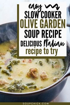 Copycat Olive Garden Soup Recipe for Comforting Meals