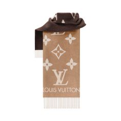 LOUIS VUITTON® - Reykjavik Gradient Scarf - Beige Scarf Guess, Lv Scarf, Christian Soldiers, Louis Vuitton Scarf, Gradient Yarns, Ombre Effect, Louis Vuitton Official, Reykjavik, Jacquard Weave