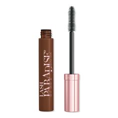 L'Oréal - Latte Brown Voluminous Lash Paradise Volume Mascara | Ulta Beauty Paradise Mascara, Soft Lashes, Lash Paradise, Full Fringe, Eyebrow Eyeshadow, Too Faced Concealer, Brown Shade, Makeup Bag Organization, Nail Looks