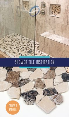 the shower tile installation process is complete and ready to be installed in your home or office