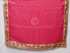 "Coral Red Indian Wedding Dupatta Gota Kiran Embroidered Chiffon Long Dupatta Chuni Bridal Veil Lehenga Stoles Punjabi Chunni Head Scarf Women. Ethnic Wrap, Designer Wrap, Party Wear Stoles, Lehenga Dress up Stoles, Bridal Dupatta, Women Scarfs Stoles, Elegant Stoles, Evening Scarves, Occasion Dress Dupatta. Embroidery sequin Work with Kiran Gota Design Work Chinnon Chiffon Dupatta. The Dupatta has lovely sequin embroidery all over with beautiful border on all the four sides. This stunning Indian Embroidered Scarves Dupatta / Stole is perfect for wedding occasion, evening, cocktail, Christmas, feast of year-end. Select matching dupatta for your lengha skirt, for Punjabi suits etc. Listing for Embroidered Chinnon Chiffon Long Dupatta 2.5 Meter Material: Chinnon Chiffon Fabric Product: Chinn Red Indian Wedding, Wedding Dupatta, Evening Scarf, Bridal Dupatta, Robes D'occasion, Red Indian, Embroidered Scarf, Embroidered Chiffon, Dupioni Silk