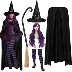 an image of a woman dressed up as a witch