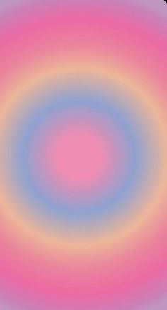 an abstract circular design in pink and blue