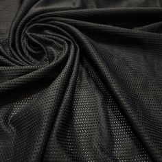 "Black color sport/active mesh 4-way stretch light weight sheer poly spandex fabric. Fabric is soft, breathable and sturdy 90% Poly/ 10% Spandex. It can be used for swimwear, activewear, apparel, etc. Lightweight with a good 4-way stretch. Sheer. 58\"-60\" wide. Price is per yard. Orders of 2+ yards will be sent as a continuous cut. **Please note that actual colors may vary from picture due to monitor/computer settings.** Avoiding Returns & Exchanges DUE TO THE CURRENT PANDEMIC SITUATION WE'RE C Mesh Fabric Swatch, Spandex Fabric Texture, Modest Workout Clothes, Modest Workout, Thai Design, Knit Structure, Stretch Mesh Fabric, Fabric Inspiration, Fashion Designs