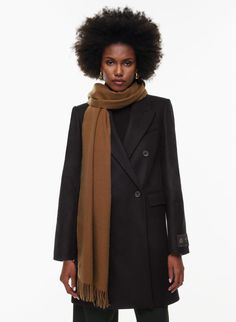 ASPEN CASHMERE SCARF | Aritzia Chic Cashmere Shawl For Fall, Classic Shawl Scarf For Fall, Classic Fall Shawl Scarf, Classic Fall Shawl Scarves, Cashmere Shawl For Fall, Luxury Cashmere Shawl For Winter, Cashmere Outerwear With Scarf For Fall, Cashmere Scarves For Fall, Fall Cashmere Shawl