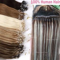 300S THICK Russian Human Remy Loop Micro Ring Nano Beads Hair Extensions Blonde Please leaving a message before you give the bad feedback, no matter what kinds of problems bothering you. We promise 100% satisfaction. Thanks for your understanding. 300S THICK Russian Human Remy Loop Micro Ring Nano Beads Hair Extensions Blonde What is micro ring hair extensions? If you are looking for superior quality real hair extensions, but are concerned about the damage they can do to your hair, these micro r Tapeins Hair Extensions, Dreads Diy, High School Hairstyles, Hair Extensions Blonde, Micro Braids Hairstyles, Beaded Hair Extensions, Micro Ring Hair Extensions, Rings Beads, Beads Hair