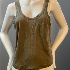 Olive Green Tank Top With Cute Pocket. Brand New With Tags, Never Worn. Chic Green Top From Forever 21, Forever 21 Casual Tank Top, Chic Forever 21 Cotton Tops, Trendy Forever 21 Tank Top For Day Out, Forever 21 Casual Tank Top For Spring, Casual Everyday Tops From Forever 21, Forever 21 Casual Everyday Tops, Chic Forever 21 Tank Top, Fitted Cotton Tank Top By Forever 21