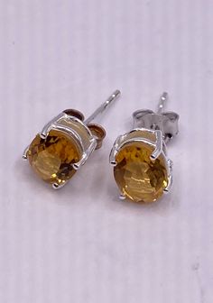 Delicate and detailed genuine vintage colorful golden Citrine gemstone and 925 Sterling Silver stud earrings All jewelry is shipped in a nice gift box. Check out our over a THOUSAND great reviews!!! Oval Topaz Earrings For Gift, Oval Topaz Earrings As Gift, Orange Citrine Earrings Gift, Classic Yellow Earrings As Gift, Classic Yellow Earrings For Gift, Classic Citrine Earrings For Gift, Classic Citrine Earrings As Gift, Amber Gemstone Earrings Gift, Amber Gemstone Earrings For Gift