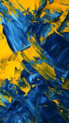 Elements Of Design, The Eye, 2 Colours, Blue Color, Paint, Yellow, Blue, Design