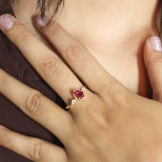 Natural ruby ring for women, 925 Sterling Silver ring, Gold ring, AAA Ruby ring, Gemstone jewelry, Handmade jewelry, Gift for her. *Other Similar Jewelry Available Here* https://www.etsy.com/shop/AreebaJewelry Details:- Gemstone - Ruby  Stone Color Available - Natural Red  Stone Setting - Prong Quality - AAA Grade Ring Size - 4 US TO 9 US Available Type - 100% Natural  Shipping service - Free worldwide shipping service About AreebaJewelry:- Areeba jewelry takes great pride in the design and craf Ruby Birthstone Open Ring, Fine Jewelry Birthstone Ring With Gemstone For Proposal, Ruby And Diamond Proposal Ring, Ruby Promise Ring Birthstone, Ruby Birthstone Ring With Center Stone For Proposal, Ruby Birthstone Ring With Prong Setting For Proposal, Lab-created Ruby Gemstone Ring For Promise, Ethical Ruby Open Ring For Promise, Ruby Birthstone Wedding Ring