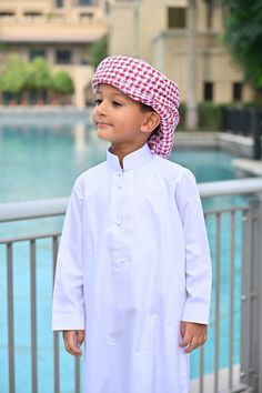 This is a gorgeous ready made ghutra arab hat. Perfect for kids, they will not unravel and will stay comfortably on their heads. These are specifically designed for those active kids, but want the look. Fitted with inner cap for comfortability Included inner elastic to adjust fitting Colour: White & Red Available Composition: 100% Polyester Arab Hat, Shemagh Scarf, Custom Gift Cards, Active Kids, Cotton Gifts, Costume Hats, Arab Emirates, United Arab Emirates, Ready Made