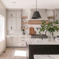 the kitchen is clean and ready for us to use in its new owner's home