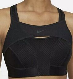 Top Rated  NIKE Dri-FIT - Alpha Ultra Breathe High Support Sports Bra - Size (XL), Womens Activewear Sports Bra Nike, Bra Nike, Short Bra, Underwire Sports Bras, Gray Sports Bra, Top Nike, Padded Sports Bra, Nike Sports Bra, Athletic Sports