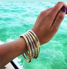 “Frill” up your style with our Jelly Beach Bangle Bracelets! Our Jelly Bangles let you hit the shore with bling on your wrists, without having to worry about ruining your “good” jewelry. Swim, sweat and shower in our weatherproof bangles. Made to be stacked, our show-stopping bangle stacks, will take you from the beach to the after party in coastal style. Mix and match the color to your outfit. Mix and Match the color together Premium Glitter tucked into clear tubing Weightless, Soundless, Water Adjustable Jewelry For Beach Season Parties, Trendy Beach Season Bracelet Jewelry, Trendy Beach Season Jewelry Bracelet, Silver Jewelry For Beach Season Party, Trendy Stackable Summer Jewelry, Trendy Summer Stackable Jewelry, Trendy Gold Bracelets For Beach Season, Elegant Silver Jewelry For Beach Season, Summer Gold Stackable Jewelry