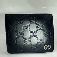 Gucci Wallet In Good Condition Please Refer To Photos. Buy With Confidence! Gucci Wallet, Bifold Wallet, Gucci Black, Gucci Bags, Gucci Bag, Wallets, With Confidence, Man Shop, Confidence