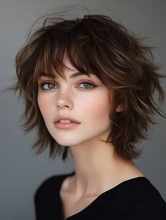 30 Trendy Shag Haircuts for Women to Rock in 2024 – leilagrace.com Edgy Vibes