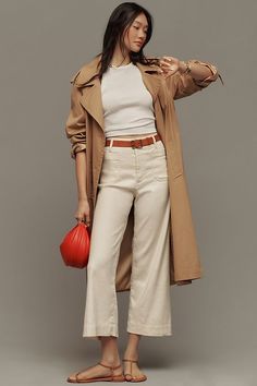 Mave lien pants $130 size 25 Wide Leg Linen Trousers, Cropped Linen Pants, Cropped Wide Leg Pants, Linen Crops, Trousers Pants, Loose Blouse, Linen Trousers, Linen Pants, Leisure Wear