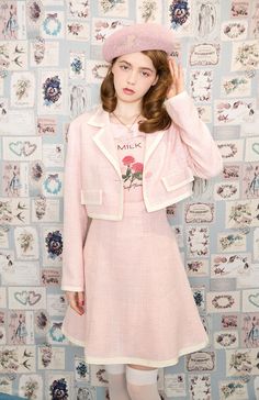 Pink Closet, Art Women, Lolita Dress, Girly Outfits, Spring Collection, Outfits Casuales, Girly Things, Fantasy Art, Shirt Dress