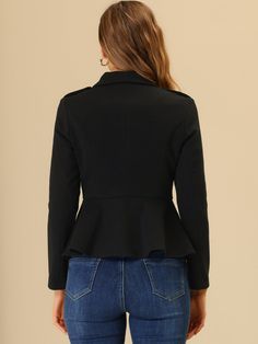 Shop Allegra K for double breasted pea coat notched lapel blazer peplum jacket you are looking for, get more women's wool & pea coats for yourelf. Order now! Free Returns!