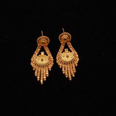 Gold Necklace Set Indian, 22k Gold Earrings, Handmade Gold Necklace, Necklace Set Indian, Gold Bridal Jewellery Sets, Gold Earrings For Women, Bangles Design, Gold Pendant Jewelry, Yellow Gold Necklace