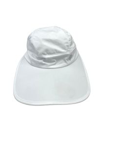 Brand: CLOTHES MENTOR Style: HAT SUN Color: WHITE Other Info: COOLIBAR - S/M SKU: 101-101162-77017 CONDITION: GENTLY USED White Sun Hat For Spring Outdoor Activities, White Brimmed Hat For Outdoor Activities, White Wide Brim Hat For Outdoor Activities, White Lightweight Sun Hat For Outdoor, White Sun Hat With Curved Brim For Outdoor Activities, White Outdoor Visor With Upf 50+, Adjustable White Sun Hat For Outdoor Activities, Adjustable White Sun Hat For Outdoor, White Lightweight Bucket Hat For The Beach