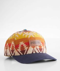 Pendleton Pasck Hat - Brown/Orange/Blue , Men's Mul Logo leather patch wool blend snapback hat One size fits most. Due to the nature of leather/suede, small variances of color in the skin may occur, this is in no way considered a defect. These are inherent characteristics of leather/suede and will enhance the individual look of your garment.. Body: 100% Wool. Visor: 100% Cotton. Trim: 100% Cowhide leather. Spot clean only. Apparel & Accessories > Clothing Accessories > Hats Mens Hats, Hat For Men, Men's Hats, Hat For Man, Men Fashion Casual Outfits, Accessories Clothing, Brown Orange, Leather Patches, Snapback Hat