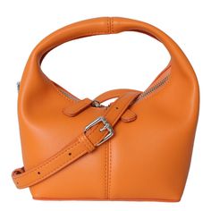 Product Information: Style: street trend Material: Leather Cortex features: two-layer cowhide Bag trend style: Hobo bag Bag size: small Bottom length (L) 16cm x bottom width (W) 10cm x height (H) 11cm Packing List : Messenger Bag*1 Orange Leather Shoulder Bag With Zipper Closure, Trendy Soft Leather Bucket Bag, Trendy Fall Soft Leather Bucket Bag, Trendy Leather Bucket Bag With Mobile Phone Holder, Trendy Leather Bucket Bag For Spring, Trendy Leather Hobo Bag For Spring, Trendy Spring Leather Hobo Bag, Trendy Soft Leather Pouch Satchel, Orange Leather Mobile Phone Bag