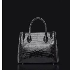 43520281641140 Fish Skin, Clive Christian, Crocodile Print, Top Handle Bags, Crocodile Skin, Viktor & Rolf, Laura Geller, Cow Boy, Pocket Top