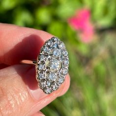 Beautiful 14k Vintage (1950s/60s) Cocktail Ring In Excellent Condition. Size 6. One Total Carat Total Weight. See Appraisal For In-Depth Details. You Can Google The Name Of The Jeweler Who Is A Certified Gemologist. Open To Reasonable Offers But Must Factor In Poshmark Commission. I’ve Owned This Ring For 20 Years And Just Don’t Wear It Enough - Time To Pass It On. Cocktail Rings, Vintage 1950s, White Gold Diamonds, Womens Jewelry Rings, White Gold, Women Jewelry, Gold, Color