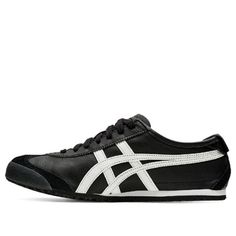 Onitsuka Tiger Mexico 66 SD 'Beige Green' 1183A872-254 - KICKS CREW Vintage Low-top Running Sneakers, Vintage Sports Sneakers With Rubber Sole, Retro Black Running Sneakers, Retro Black Sneakers For Running, Vintage Sneakers With Rubber Sole For Sports, Black Retro Sneakers For Running, Retro Leather Sneakers For Jogging, Classic Jogging Sneakers With Gum Sole, Classic Sneakers With Gum Sole For Jogging