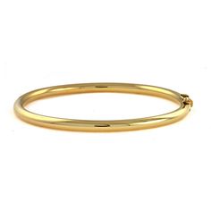 A bracelet everyone needs...THE CLASSIC! An 18 karat yellow gold 4mm, hinged, round tube bangle with locking slide box clasp. Stackable Bangles, Italian Jewelry, Popular Jewelry, Fine Jewelry Bracelets, Gold Bangle Bracelet, Gold Bangle, Jewelry Repair, Bracelet Collection, Gold Bangles